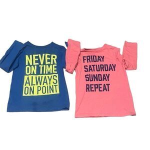 Boys Long Sleeve T-Shirts Outfit: Never On Time & Weekend Fun Tops